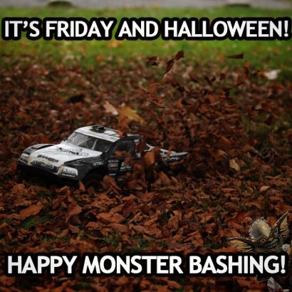 It’s Friday and Halloween! Happy monster bashing