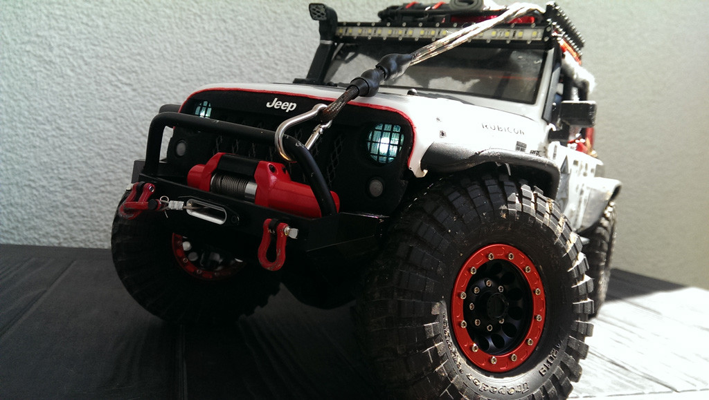Axial Scx10 Jeep Wrangler Competition ready Remote Addicted