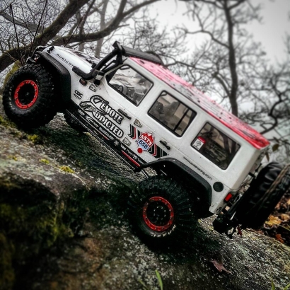 Drove the Jeep through the cold and fog