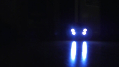 Testing out the Jimny lights