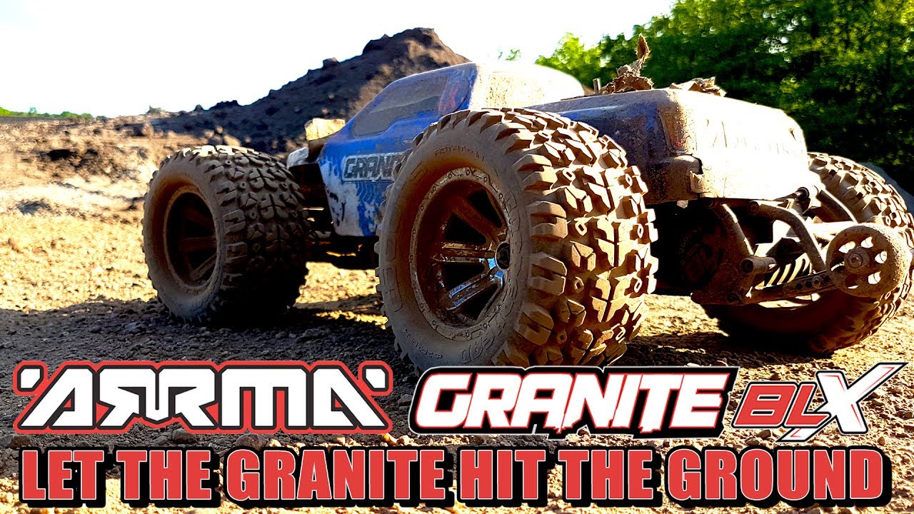 Arrma Granite BLX - Let the Granite hit the floor