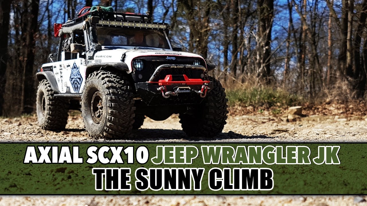 Axial Scx10 Jeep - The Sunny Climb
