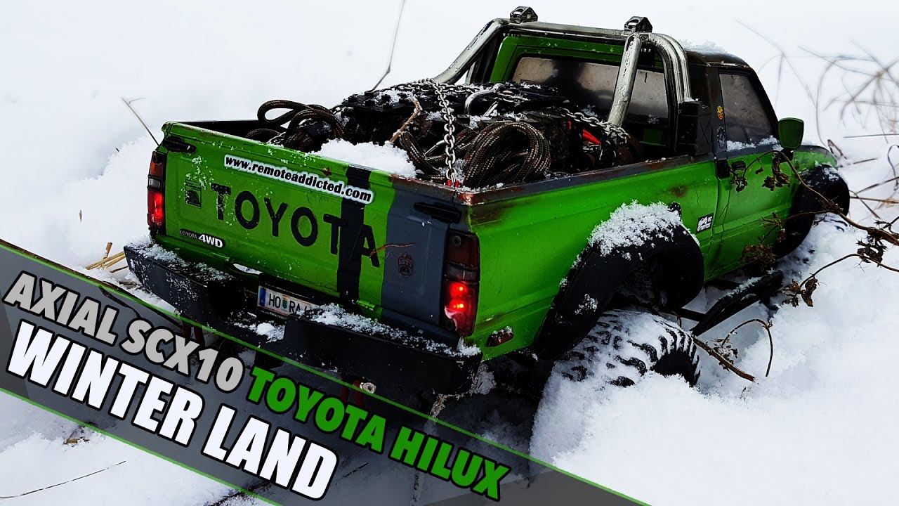 Axial Scx10 Toyota Hilux - Winter Land