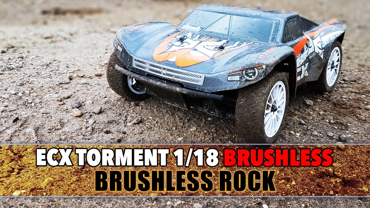 ECX Torment 1/18 Brushless - Brushless rock