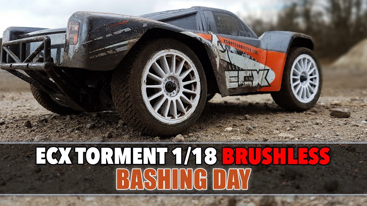 Ecx Torment 1/18 Brushless - Bashing Day