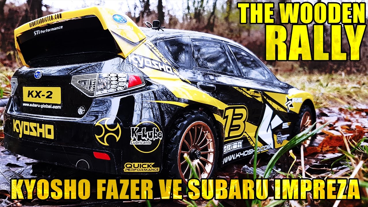 Kyosho Fazer VE Subaru Impreza The wooden Rally