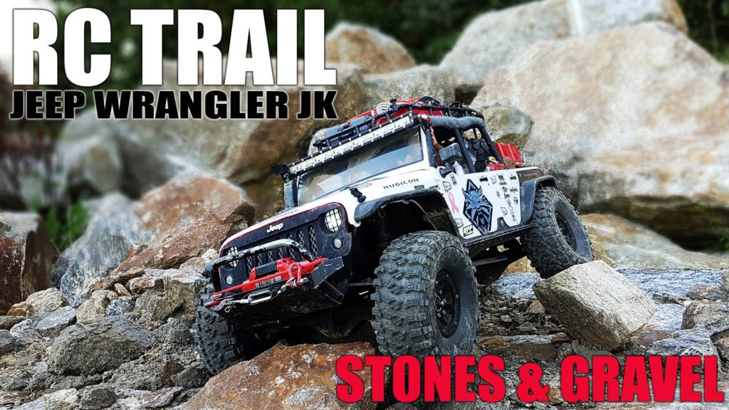 RC TRAIL Axial Scx10 - Stones and Gravel (BQ)