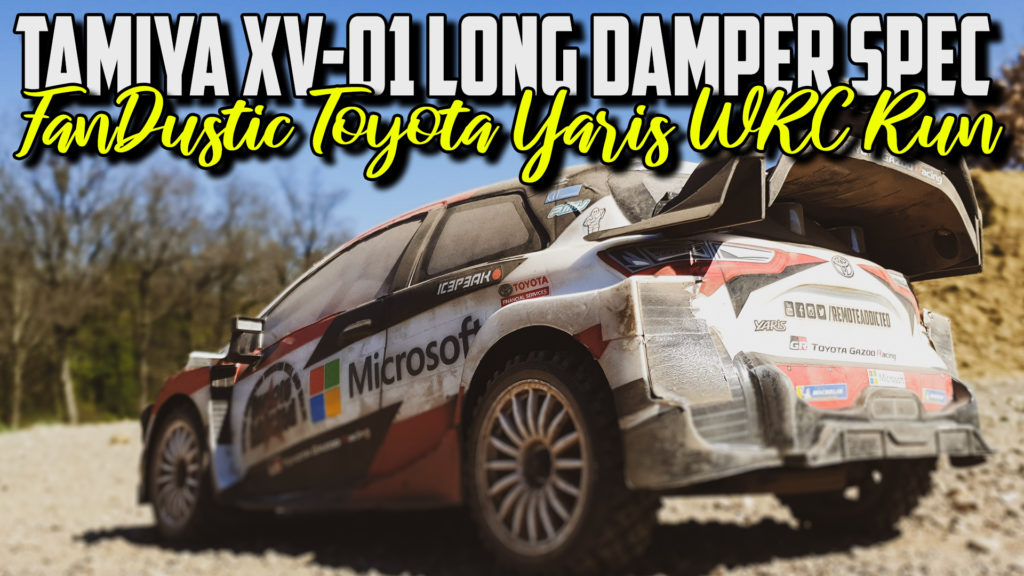 TAMIYA XV-01 Long Damper SPEC Toyota Yaris WRC
