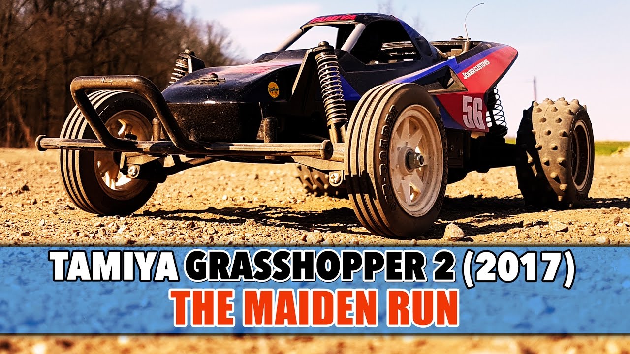 Tamiya Grasshopper II 2017 - The Maiden Run