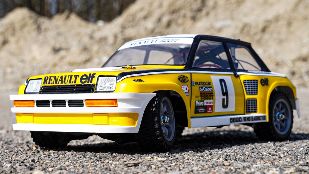 Tamiya 1:12 Renault 5 Turbo Rally M-05Ra Custom RWD