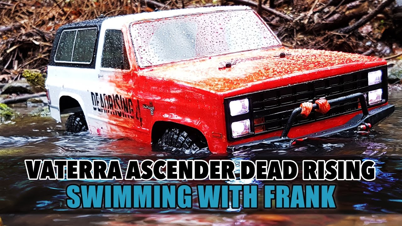 Vaterra Ascender Dead Rising - Swimming with Frank