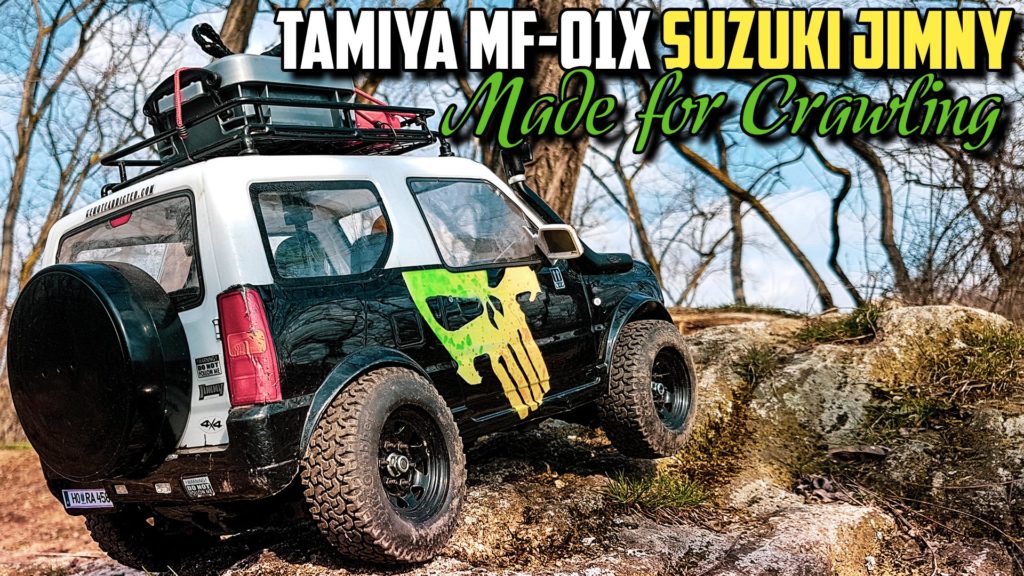 Tamiya MF-01X Suzuki Jimny Upgrade Crawling