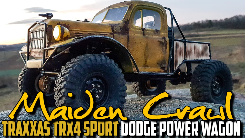 Traxxas TRX4 Sport Dodge Power Wagon