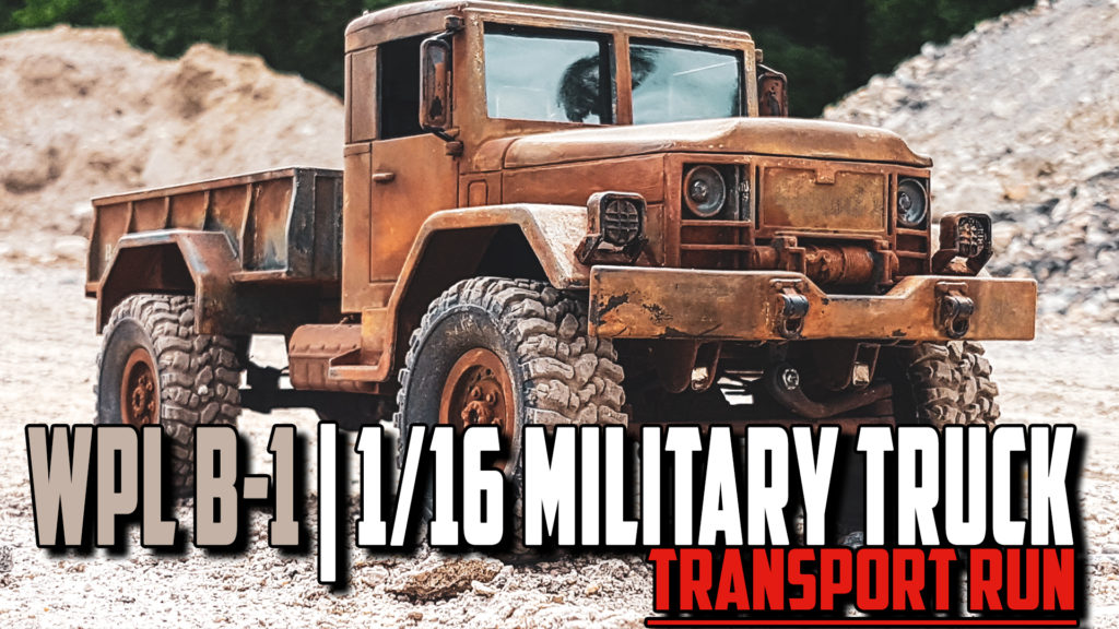 WPL B-1 1/16 military truck