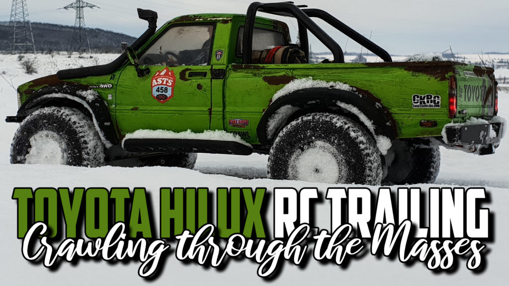 Axial Scx10 Toyota Hilux Trail Run