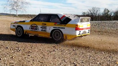 Tamiya XV-01 Audi Sport Quattro – Slow Mo Power Slides