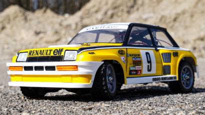 Tamiya 1:12 Renault 5 Turbo Rally M-05Ra Custom RWD  – First Run